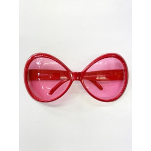 Big Red Pimp Glasses - Party Glasses Novelty Glasses